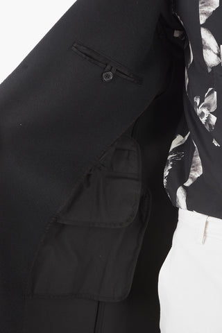 Raw Cut Edged S.B RAW CUT Unlined Coat