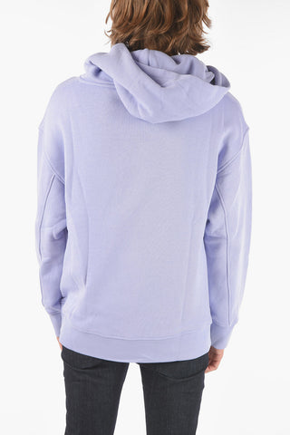 Hooded TRAVEL FRENCH TERRY Sweatshirt with Iconic Piercing Detail