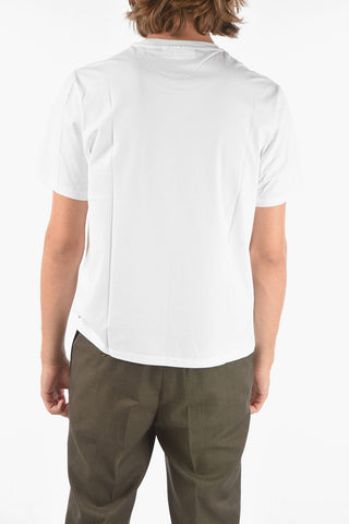 Crew Neck GOLD BOLT Cotton Loose Fit T-Shirt