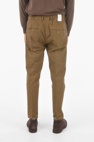 Drawstring Waist Carrot Fit  MITTE.605 Chino Pants