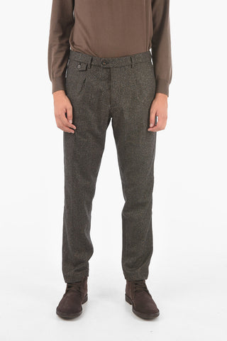 herringbone patterned RAVAL1P.L. chinos