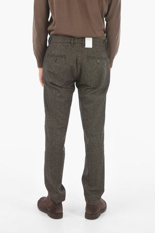 herringbone patterned RAVAL1P.L. chinos