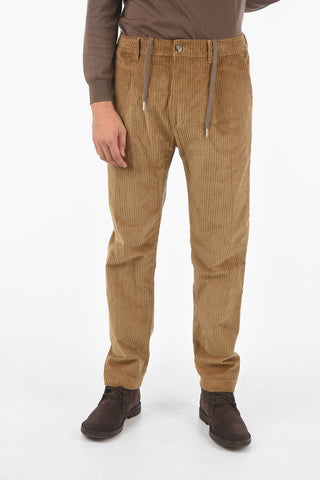 single pleat MITTE corduroy pants