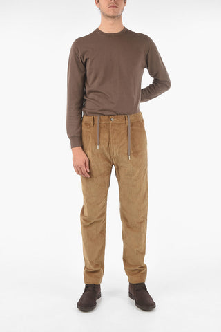 single pleat MITTE corduroy pants