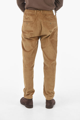 single pleat MITTE corduroy pants