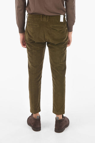 Pantaloni chino S.MARAIS.S. in cotone stretch a quadretti