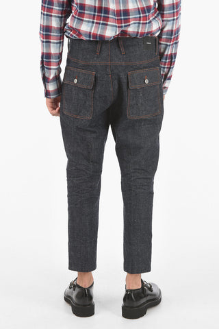 17cm visible stitching 5 pockets AVIATOR FIT jeans