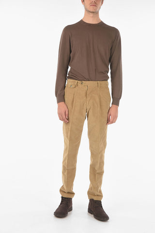 smooth fit single pleat  RAVAL1P.L pants