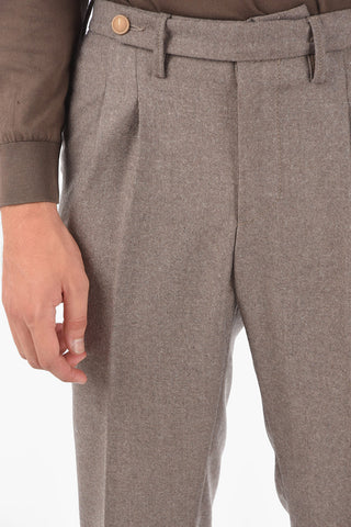 Pantaloni ROPPONGIL a doppia pince 