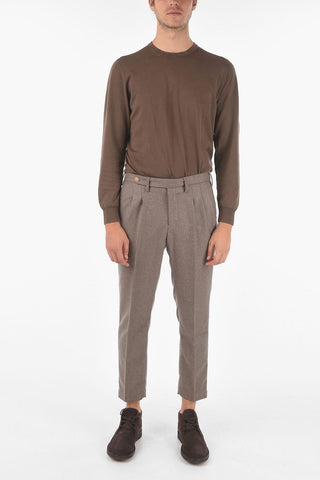 Pantaloni ROPPONGIL a doppia pince 