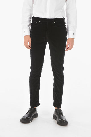 Pantaloni SUPERSKINNY JEAN in Velluto