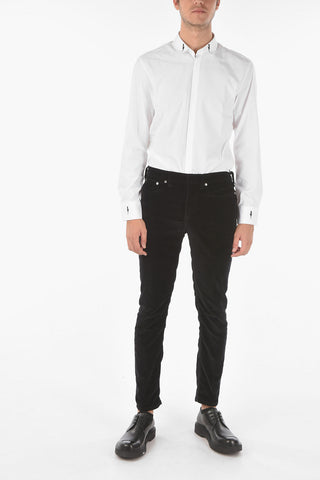 Pantaloni SUPERSKINNY JEAN in Velluto