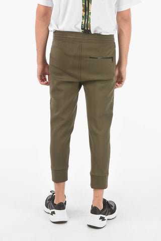 Jersey DOUBLE BONDED Biker Joggers with Low Crotch