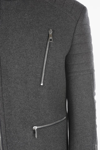 Decentralized Zip AUTHENTIC Biker Bomber Jacket
