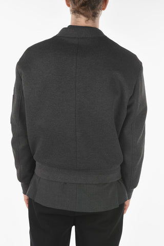 Integrated Blazer DOUBLE LAYER Bomber Jacket