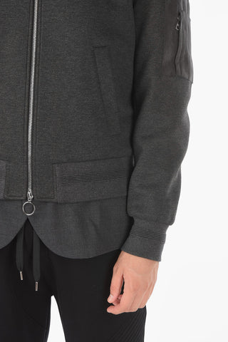 Integrated Blazer DOUBLE LAYER Bomber Jacket