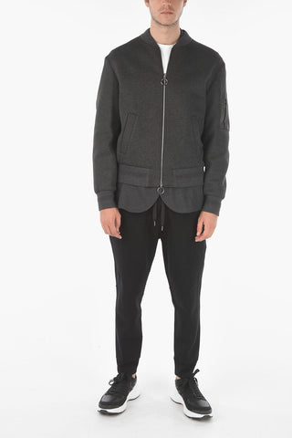 Integrated Blazer DOUBLE LAYER Bomber Jacket