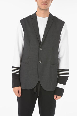 Integrated Blazer DOUBLE LAYER Bomber Jacket