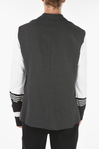 Integrated Blazer DOUBLE LAYER Bomber Jacket
