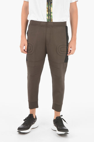 Jersey TRICOLOR Biker Jogger with Embossed Details