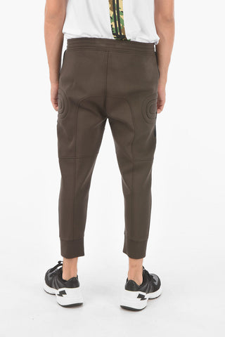 Jersey TRICOLOR Biker Jogger with Embossed Details