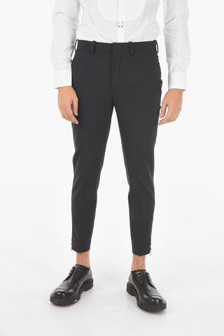 Pantaloni SIDE ZIP HEM con Zip alla Cavigia