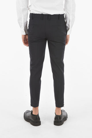 Pantaloni SIDE ZIP HEM con Zip alla Cavigia