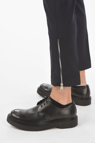 Pantaloni SIDE ZIP HEM con Zip alla Cavigia