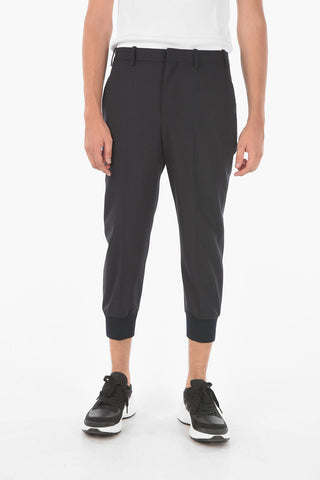 Pantaloni Chino TAILORED con Polsini alla Caviglia a Costine