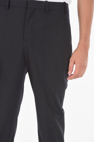 Pantaloni Chino TAILORED con Polsini alla Caviglia a Costine