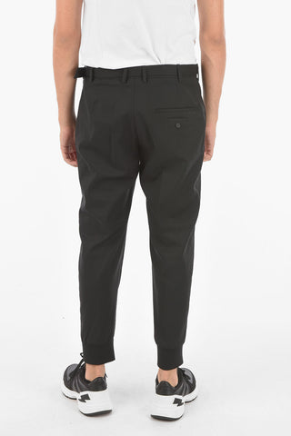 Chino SELF FABRIC Pants with Belt