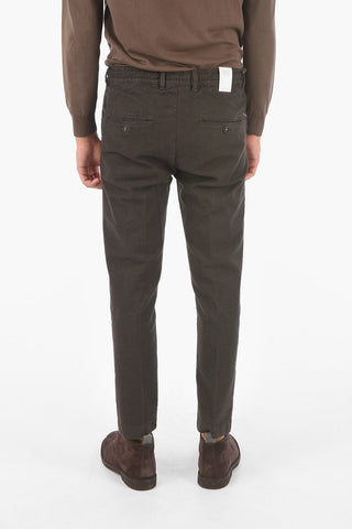 Drawstring Waist Carrot Fit  MITTE.605 Chino Pants