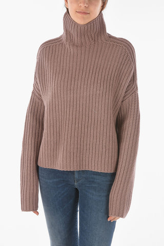 Wool M-DAYTON Maxi Turtleneck Sweater