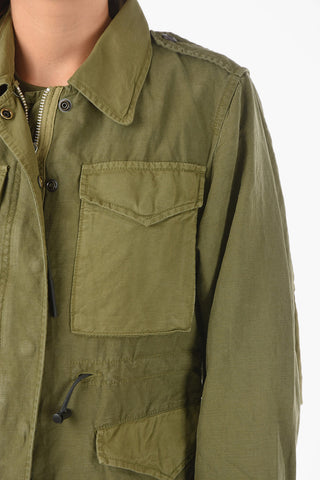 hidden closure G-CLAUDIA utility jacket