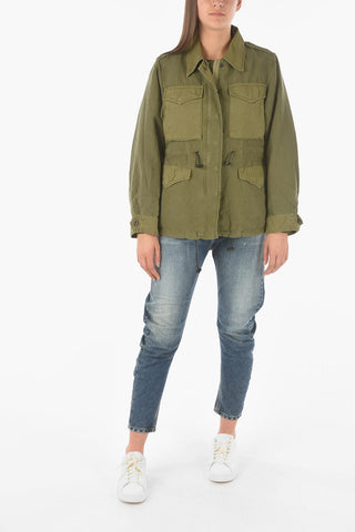 hidden closure G-CLAUDIA utility jacket