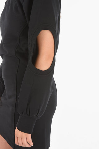 Sweatshirt D-CIOND Dress with Eyelet embellishments