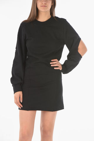 Sweatshirt D-CIOND Dress with Eyelet embellishments