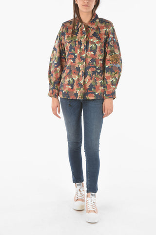 Camouflage G-CLAUDIA-CMF Utility Jacket