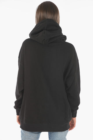 Side Zipped F-GULLY Oversized Hoodie