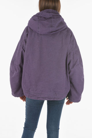 Faux Fur Inner G-KIM Jacket with Hood