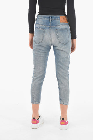 Low Rise D-FAYZA Boyfriend Fit Denims