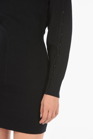 Sweater M-NUNAVUT Bodycon Dress with Mock Neck