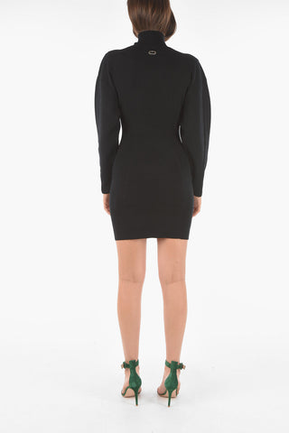 Sweater M-NUNAVUT Bodycon Dress with Mock Neck