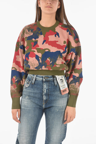 Camouflage Motif M-MONTANA Sweater