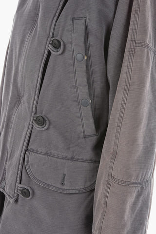 detachable faux fur trim W-ODILE parka