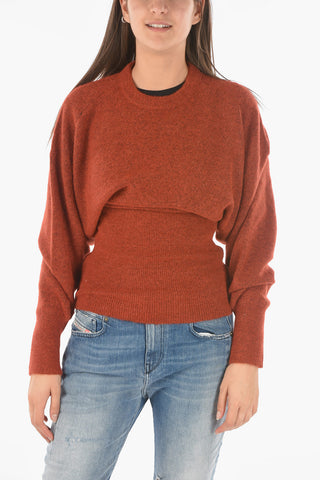 Batwing-sleeved M-BRUNS Sweater