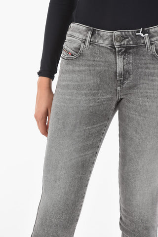 Jeans D-JEVEL Slim Fit a Vita Bassa 13cm L.32