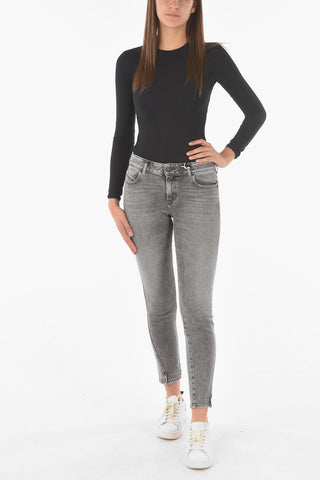Jeans D-JEVEL Slim Fit a Vita Bassa 13cm L.32