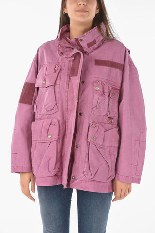Hidden Closure G-BUMS Jacket with Silver Buttons
