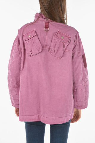 Hidden Closure G-BUMS Jacket with Silver Buttons